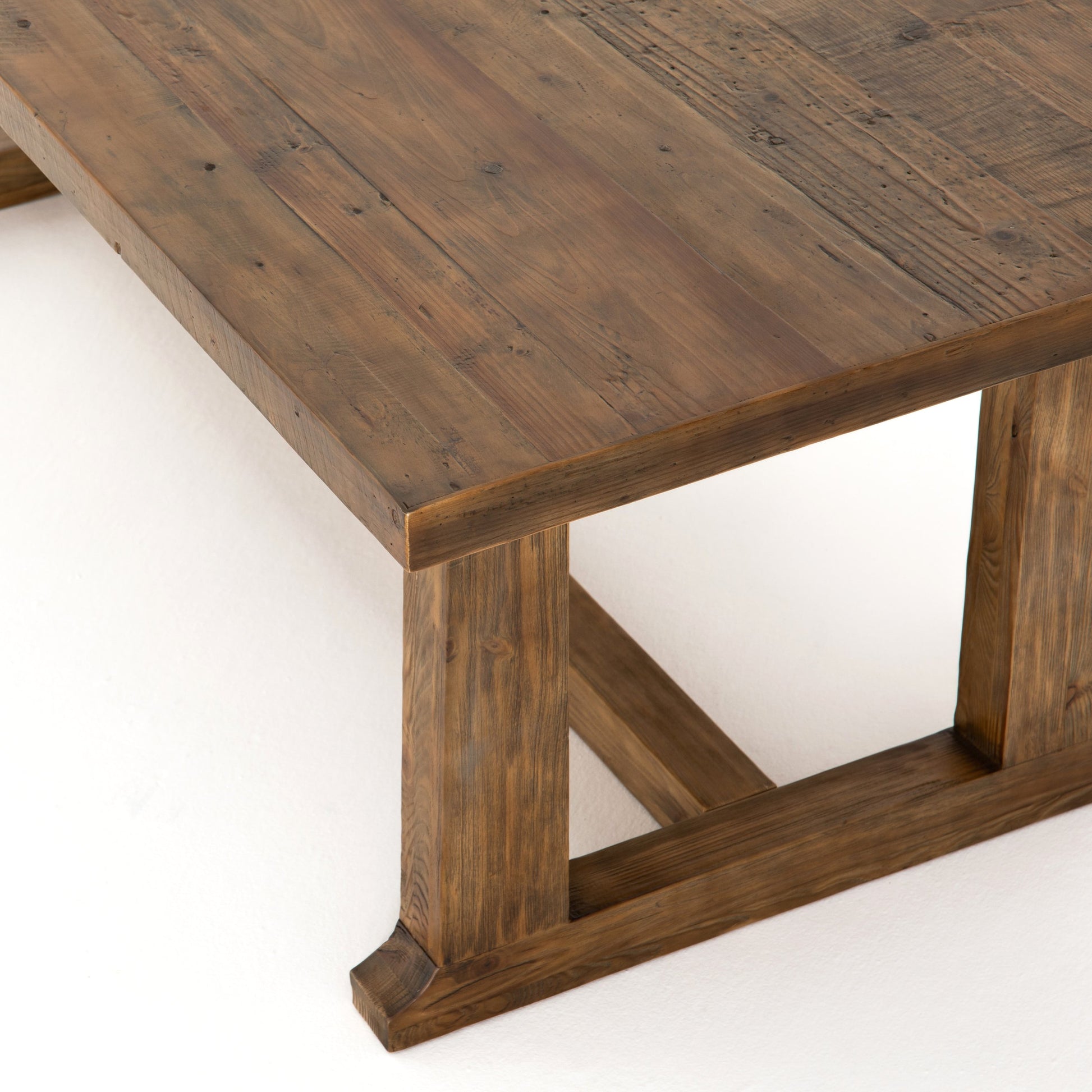 Otto Dining Table by Four Hands. Made from solid pine in a cottage & farmhouse style.