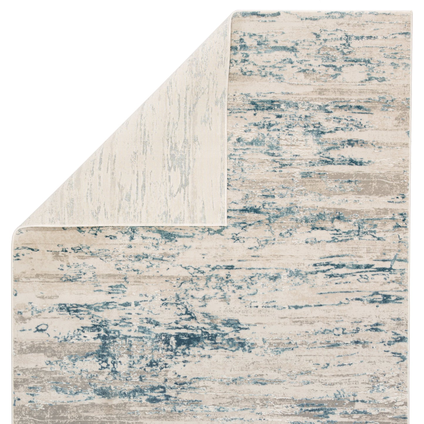 003 105396-41715,105396-41717,105396-41718,105396-45314,SI-1785475,SI-1833520,SI-1833521,SI-2385962 | Closeup | Cirque CIQ25 Rug by Jaipur Living in ivory, blue. Made from unique in a unique style.