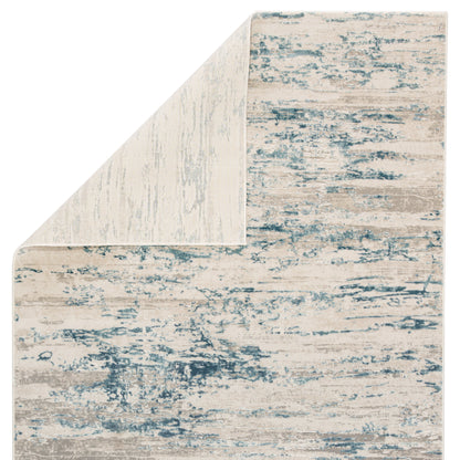 Celil Rug by Jaipur Living in ivory, blue. Made from unique in a unique style.