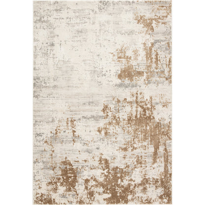 Resa Rug by Jaipur Living in gray, gold. Made from unique in a unique style.