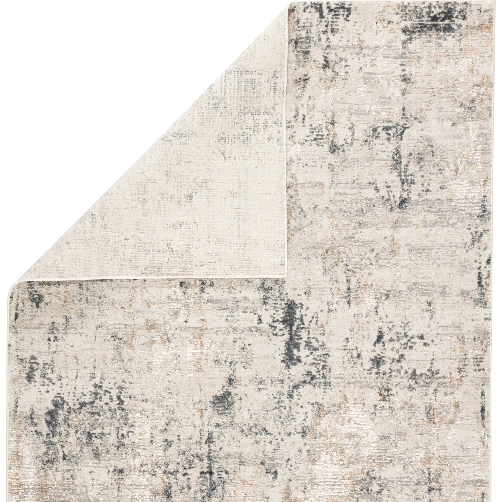 Cirque CIQ29 Rug by Jaipur Living in gray, gold. Made from unique in a unique style.
