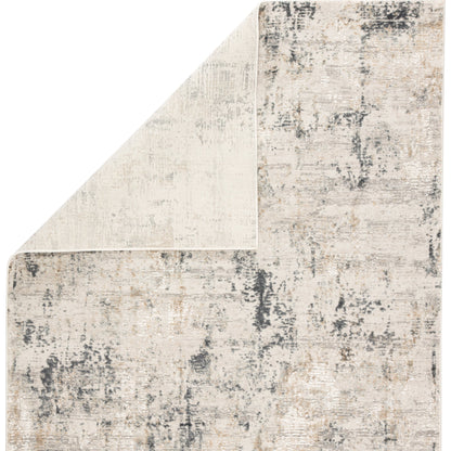 Cirque CIQ29 Rug by Jaipur Living in gray, gold. Made from unique in a unique style.