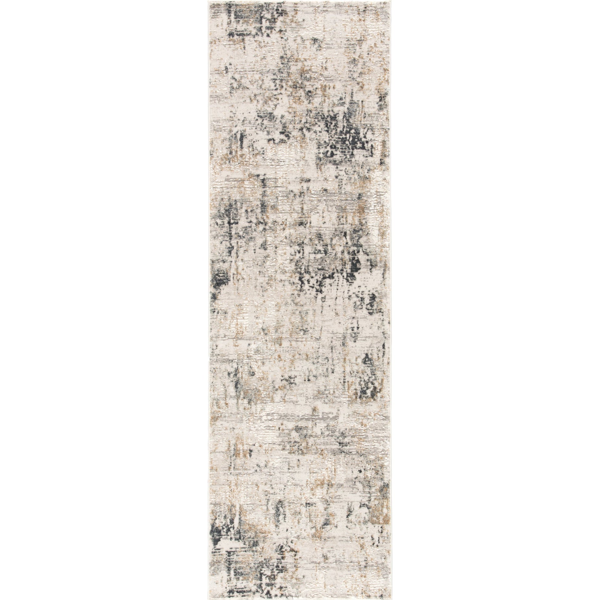 Cirque CIQ29 Rug by Jaipur Living in gray, gold. Made from unique in a unique style.