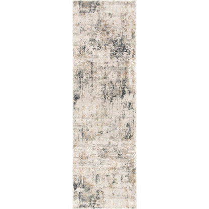 Cirque CIQ29 Rug by Jaipur Living in gray, gold. Made from unique in a unique style.