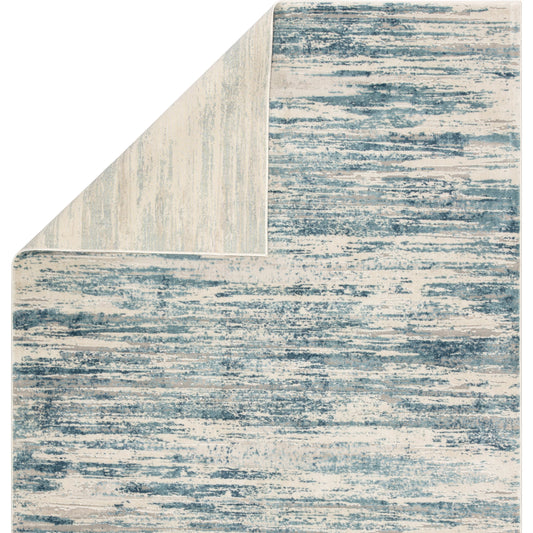 Cirque CIQ33 Rug by Jaipur Living in blue, ivory. Made from unique in a unique style.