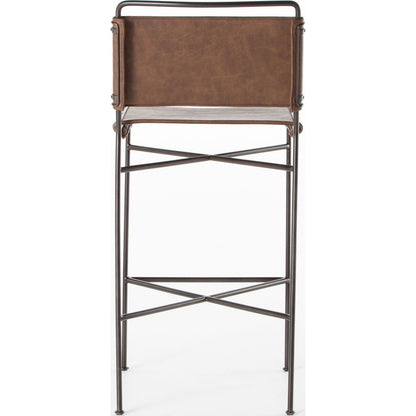Wharton Bar Stool by Four Hands. Made from unique in a modern style.