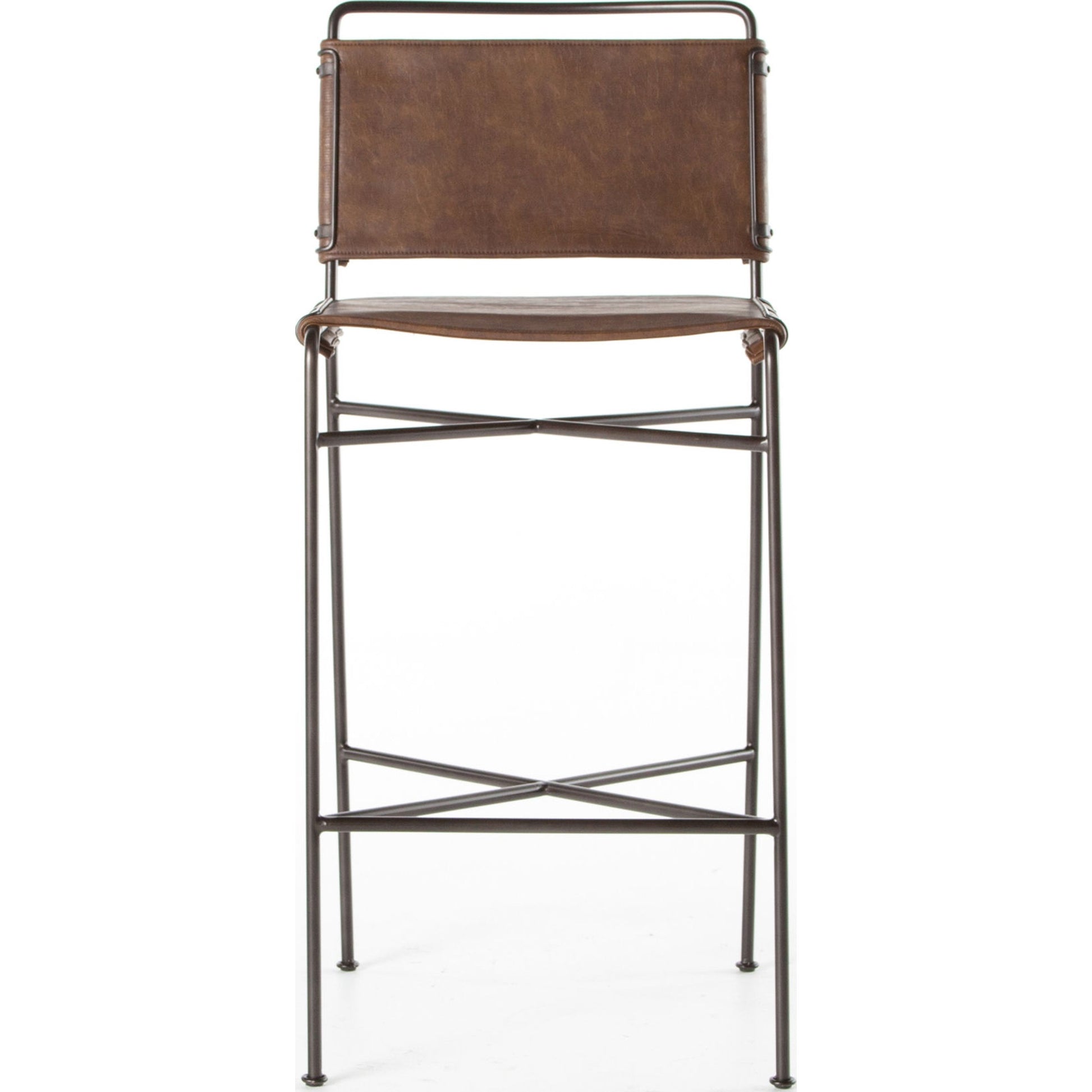 Wharton Bar Stool by Four Hands. Made from unique in a modern style.