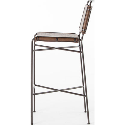 Wharton Bar Stool by Four Hands. Made from unique in a modern style.