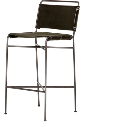 Wharton Bar Stool by Four Hands. Made from unique in a modern style.