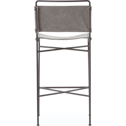 Wharton Bar Stool by Four Hands. Made from unique in a modern style.