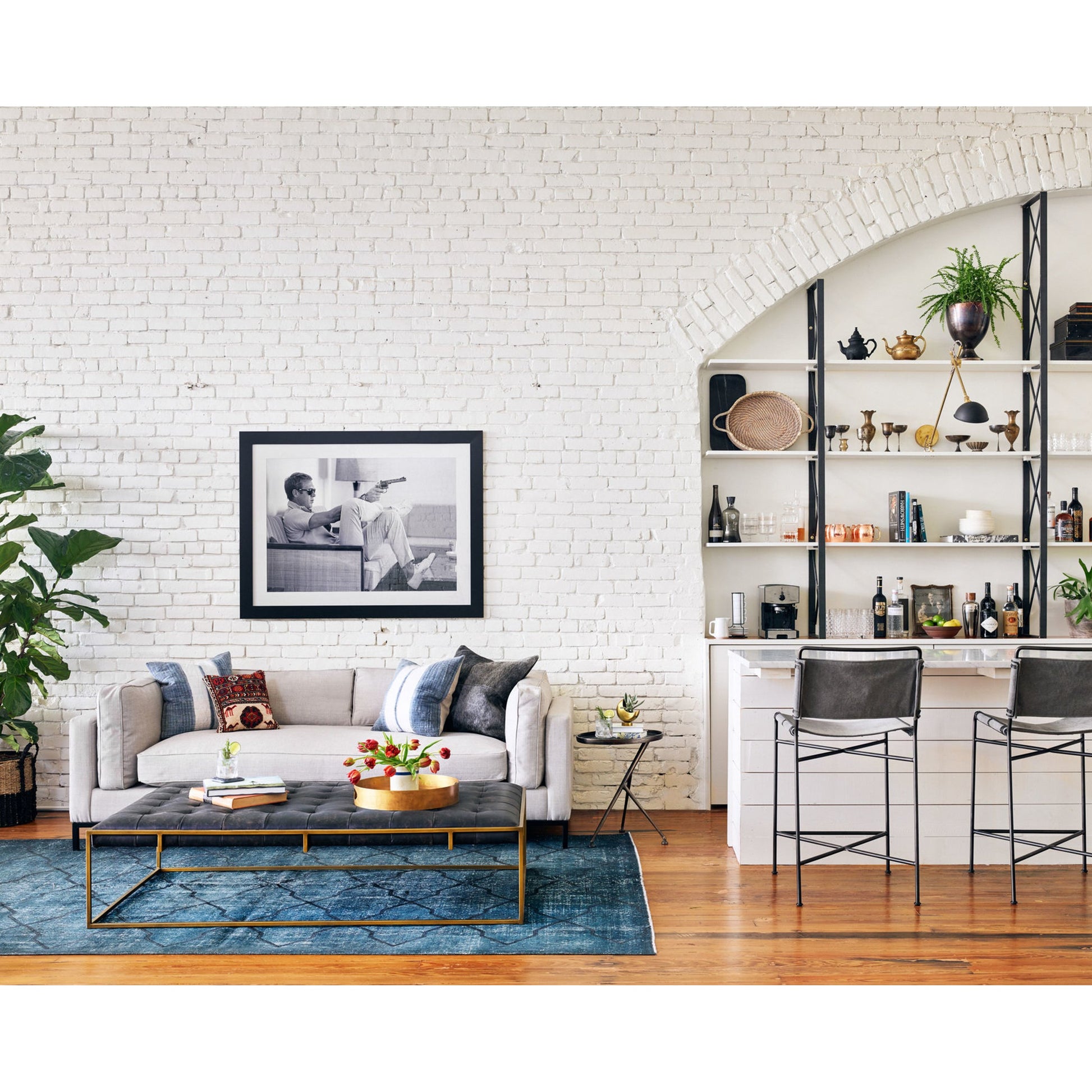 Wharton Counter Stool by Four Hands. Made from unique in a modern style.