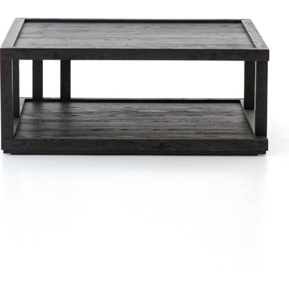 Charley Coffee Table by Four Hands. Made from oak veneer, solid oak in a modern style.