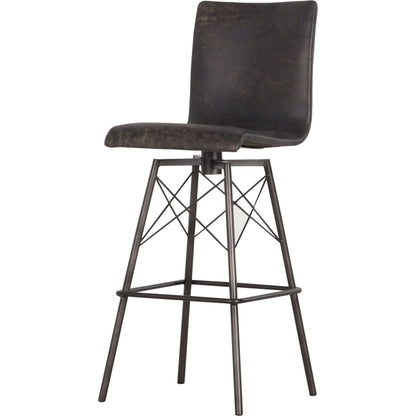 Diaw Bar Stool by Four Hands. Made from unique in a modern style.