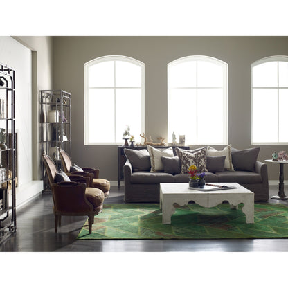 Allegra Sideboard by Four Hands in honey oak, honey oak veneer, light natural cane and honey oak. Made from solid oak, oak veneer in a modern style.