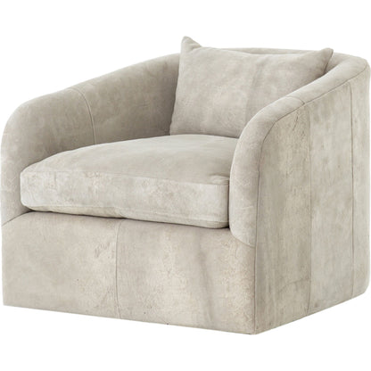 Topanga Swivel Chair by Four Hands. Made from unique in a modern style.