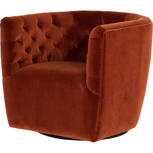 Hanover Swivel Chair by Four Hands. Made from unique in a transitional style.