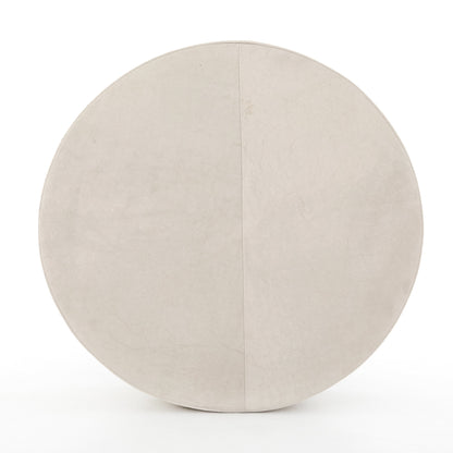 Sinclair Round Ottoman by Four Hands. Made from unique in a modern style.