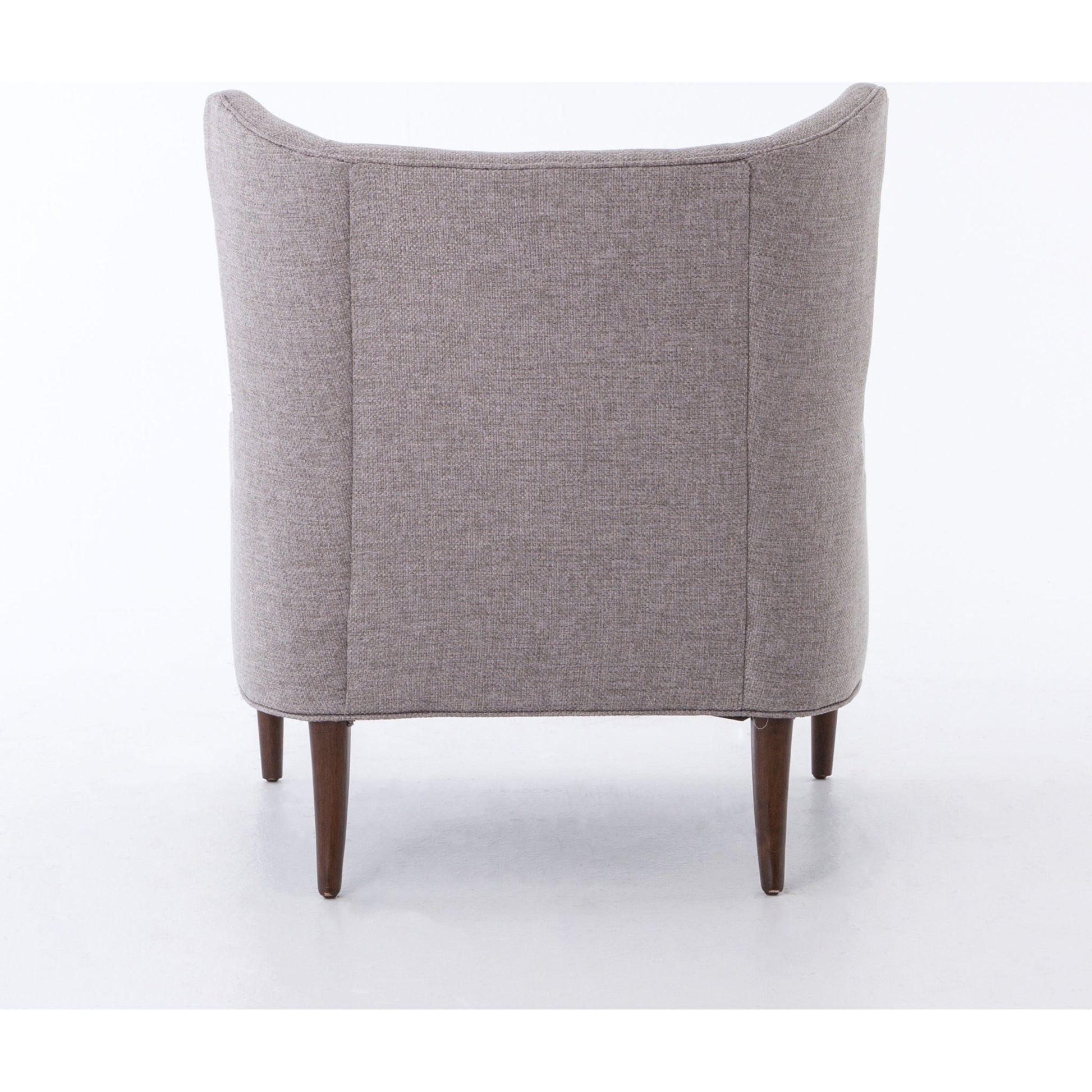 Marlow Wing Chair by Four Hands. Made from top grain leather, solid parawood, 100% polyester in a modern style.