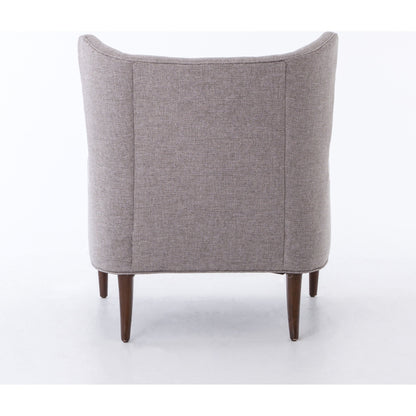 Marlow Wing Chair by Four Hands. Made from top grain leather, solid parawood, 100% polyester in a modern style.