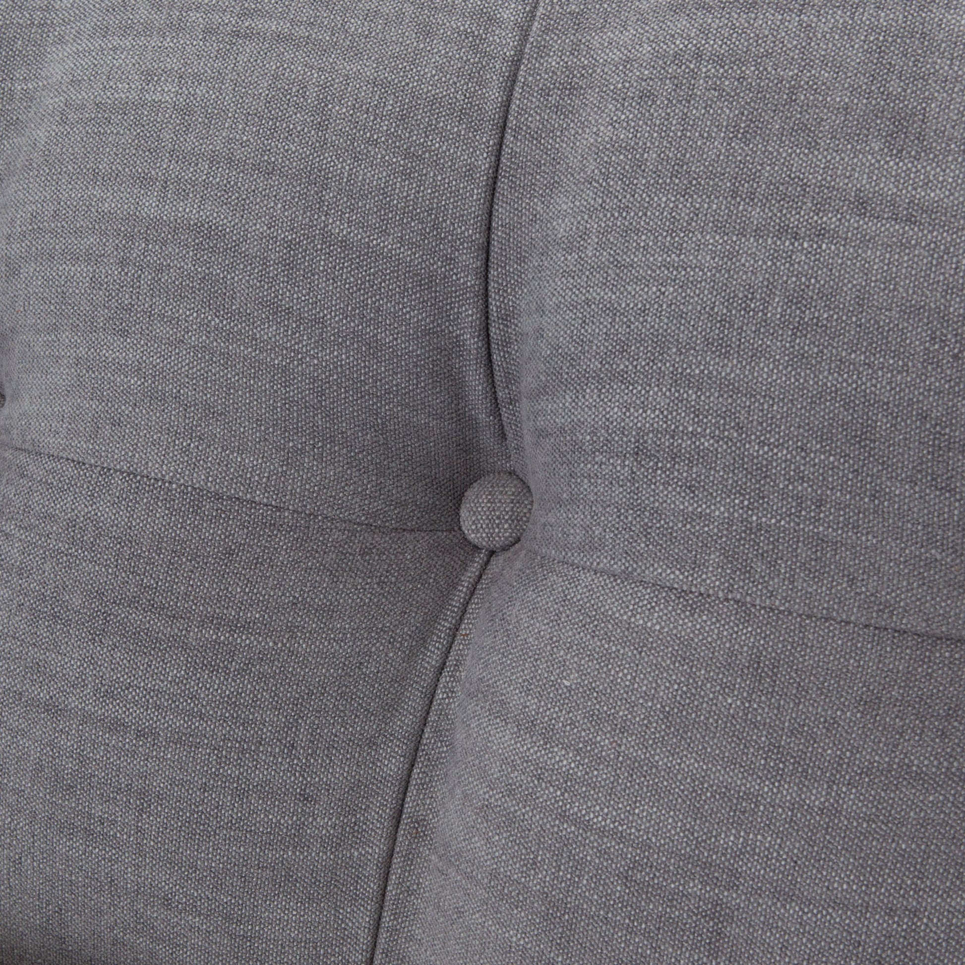 Griffon Sofa by Four Hands in plush navy and plush navy, antique walnut. Made from 100% polyester, solid parawood in a modern style.