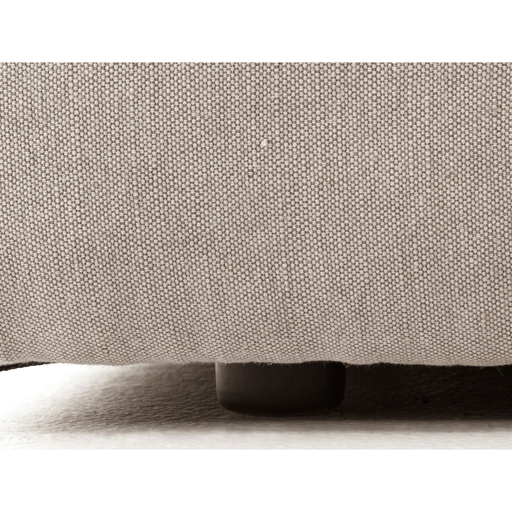 Plume Sofa by Four Hands in thames cream. Made from 66% polyester, 19% acrylic, 15% flax, linen, poplar plywood, 60% waterfowl feather, 40% polyester fiber in a modern style.