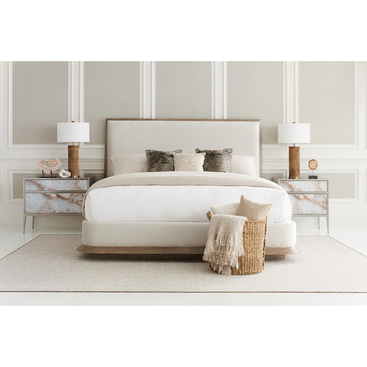 The Stage Is Set by Caracole in natural and ash driftwood. Made from ash in a modern style.
