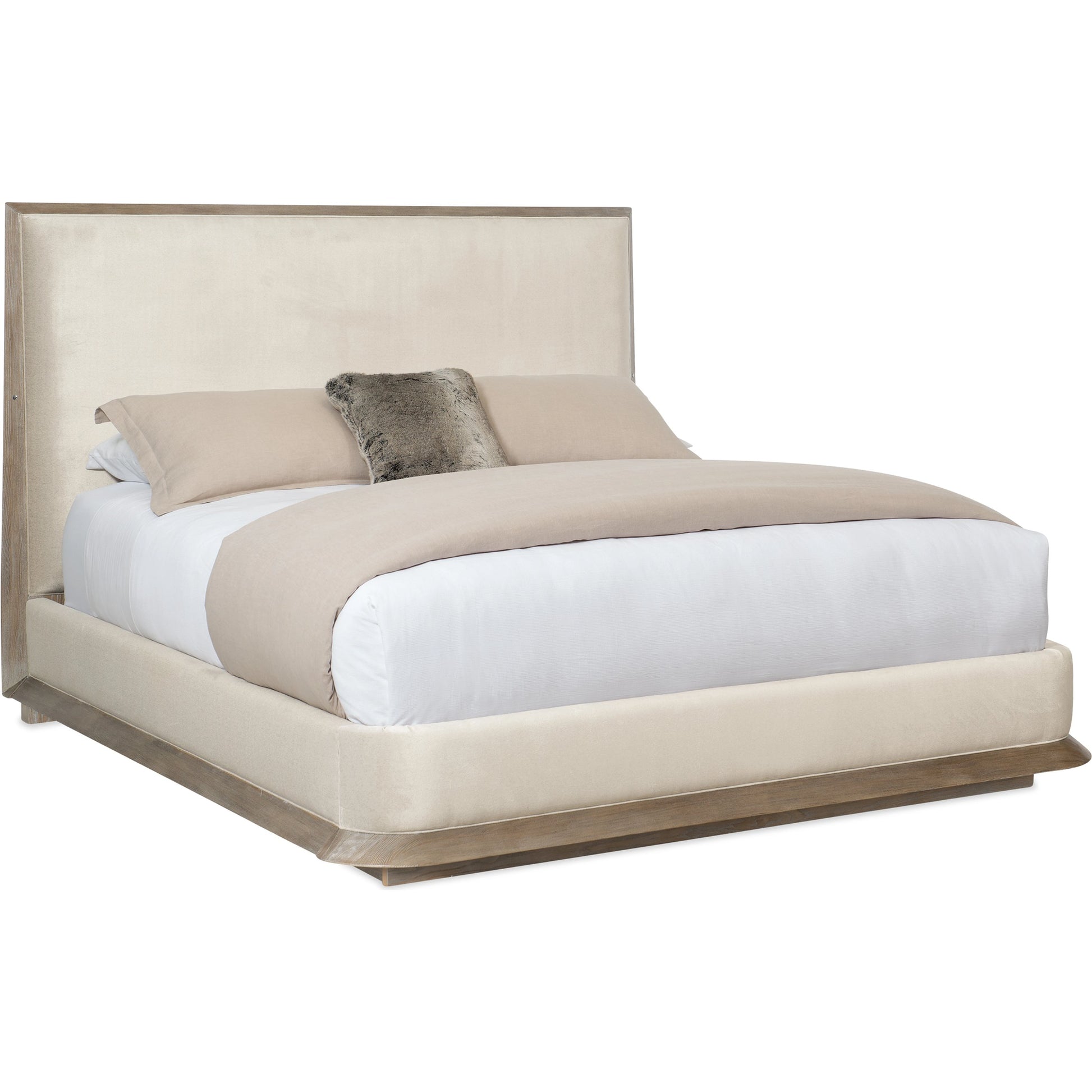 The Stage Is Set by Caracole in natural and ash driftwood. Made from ash in a modern style.