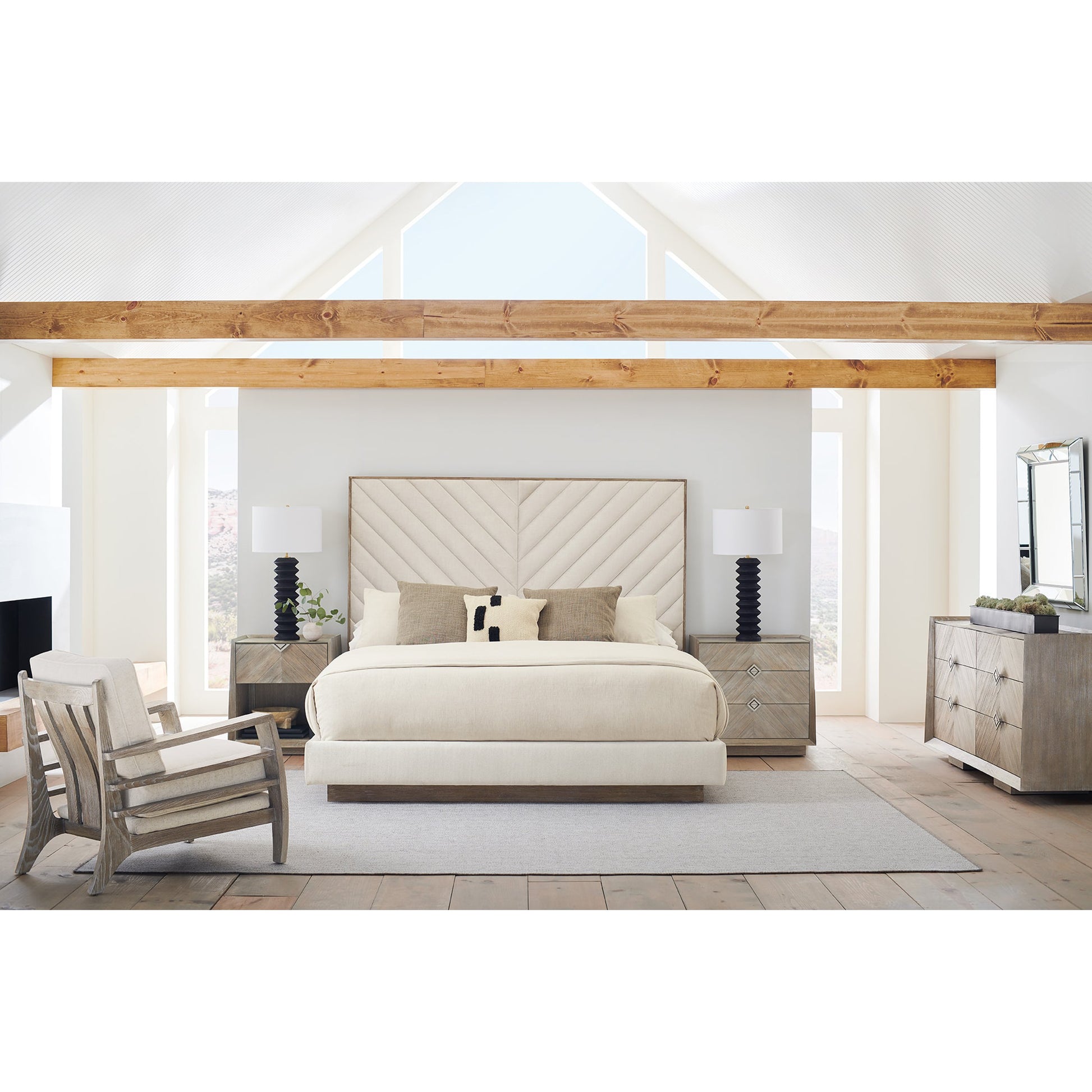 Meet U In the Middle Bed by Caracole. Made from ash in a modern style.
