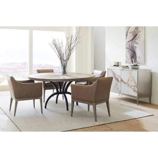 Rough and Ready by Caracole in natural and ash driftwood, chocolate bronze. Made from ash, metal, quartered ash in a eclectic & global style.