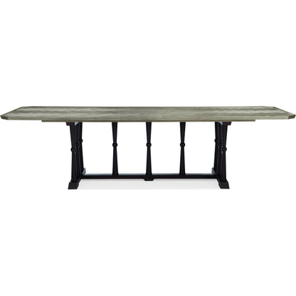 Dinner Circuit 96 by Caracole in natural and ash driftwood, chocolate bronze. Made from ash, asian hardwood, quartered ash in a cottage & farmhouse style.