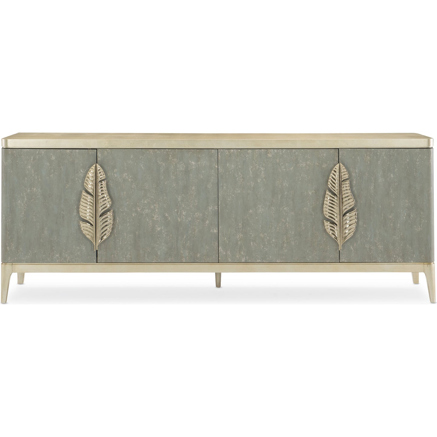 002 SR-845872 | Additional Silo | Waterside by Caracole in natural and tranquil, coastal silver leaf. Made from birch, maple in a coastal style.