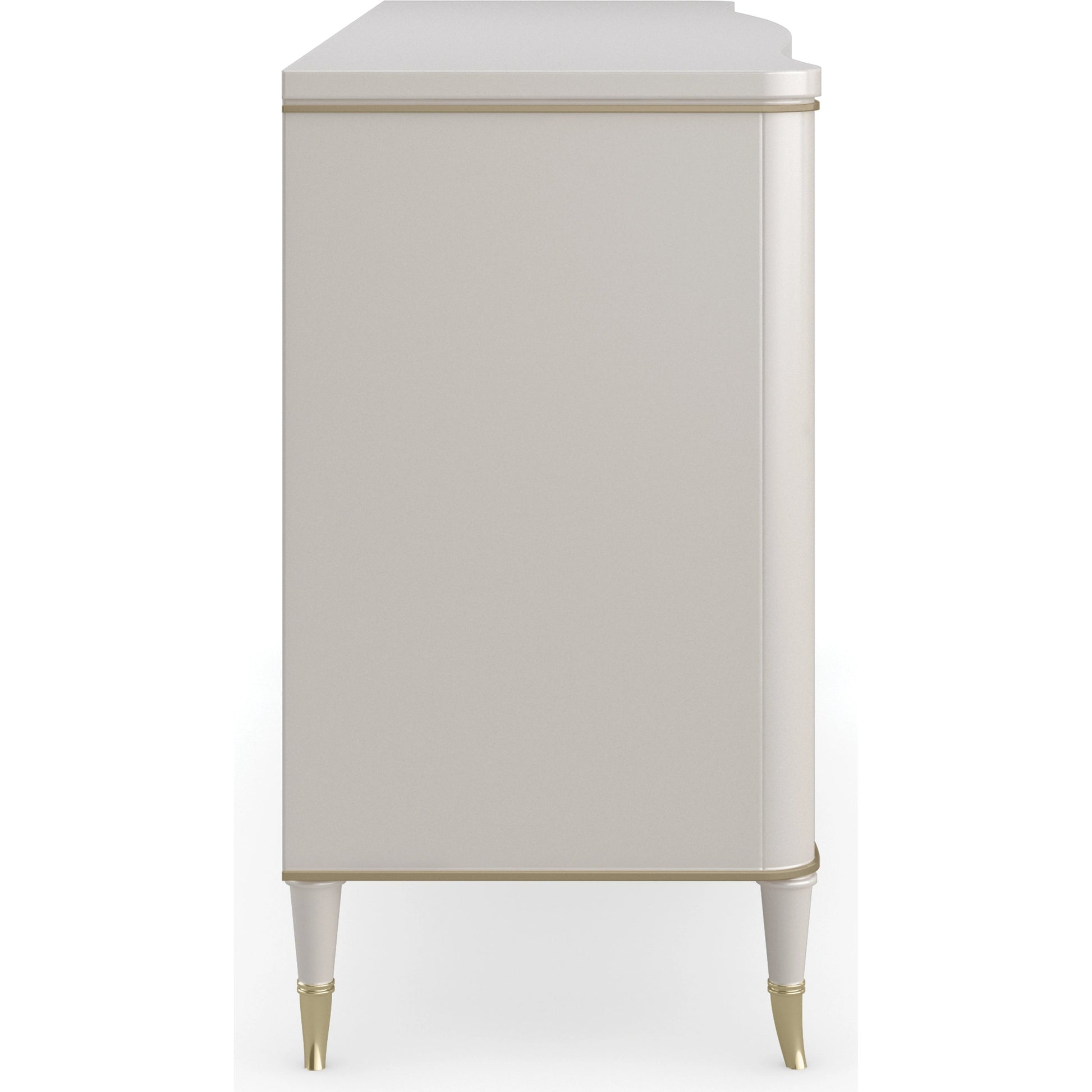 Belle of the Ball by Caracole in gold and stardust, platinum. Made from birch, maple in a modern style.