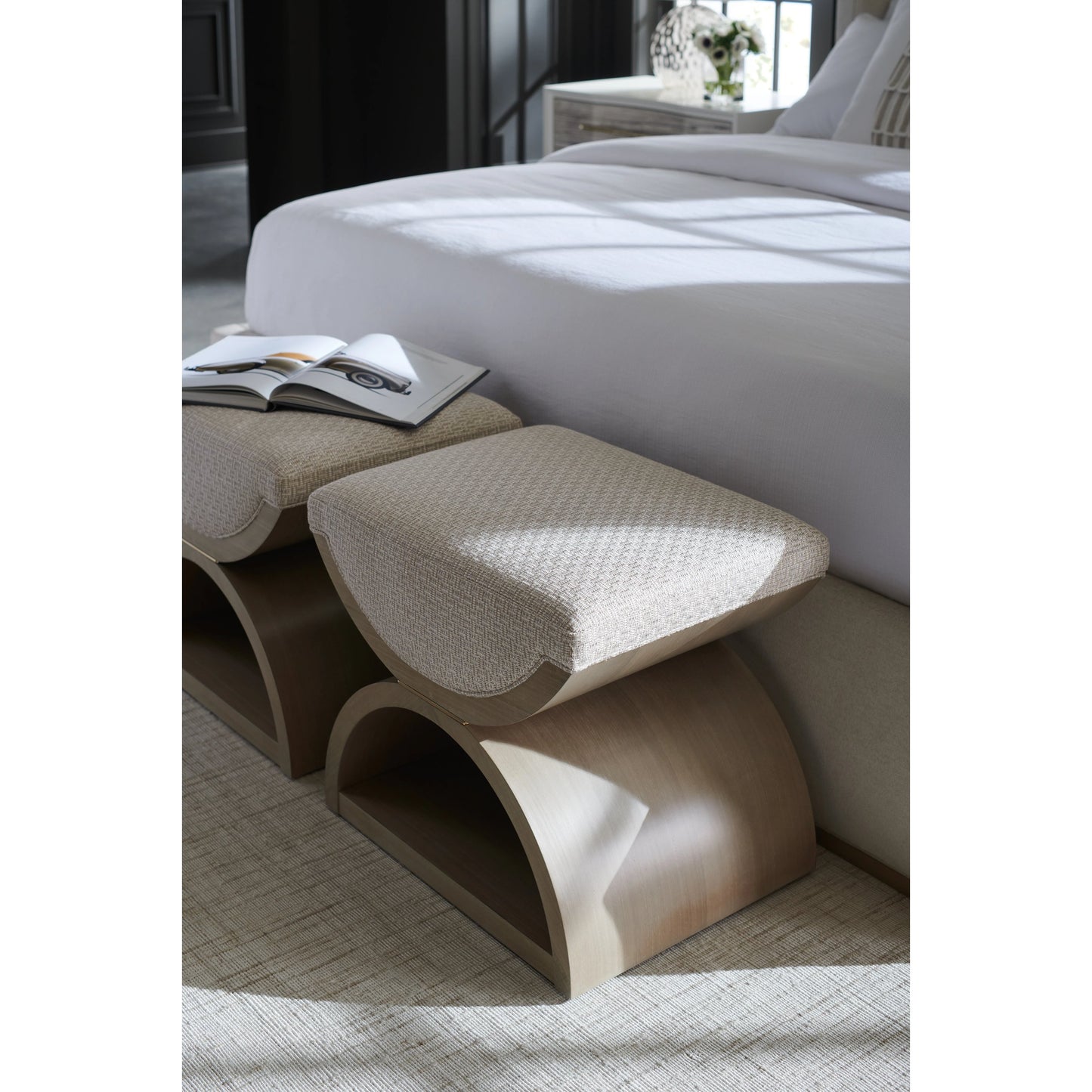 003 SI-1955639 | Lifestyle | Open Enrollment by Caracole in gold, beige, gray and woodland gray, majestic gold. Made from birch, maple in a modern style.