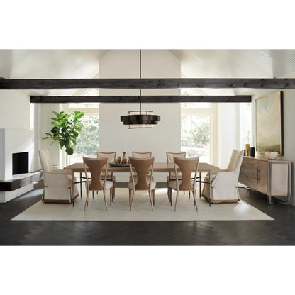 Here to Accommodate by Caracole in beige, gray, bronze and woodland gray, deep bronze. Made from birch, coffe japanese sen in a modern style.