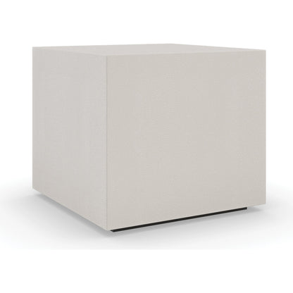Solid Ground by Caracole in shagreen, black and shagreen, almost black. Made from birch in a modern style.