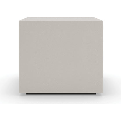 Solid Ground by Caracole in shagreen, black and shagreen, almost black. Made from birch in a modern style.