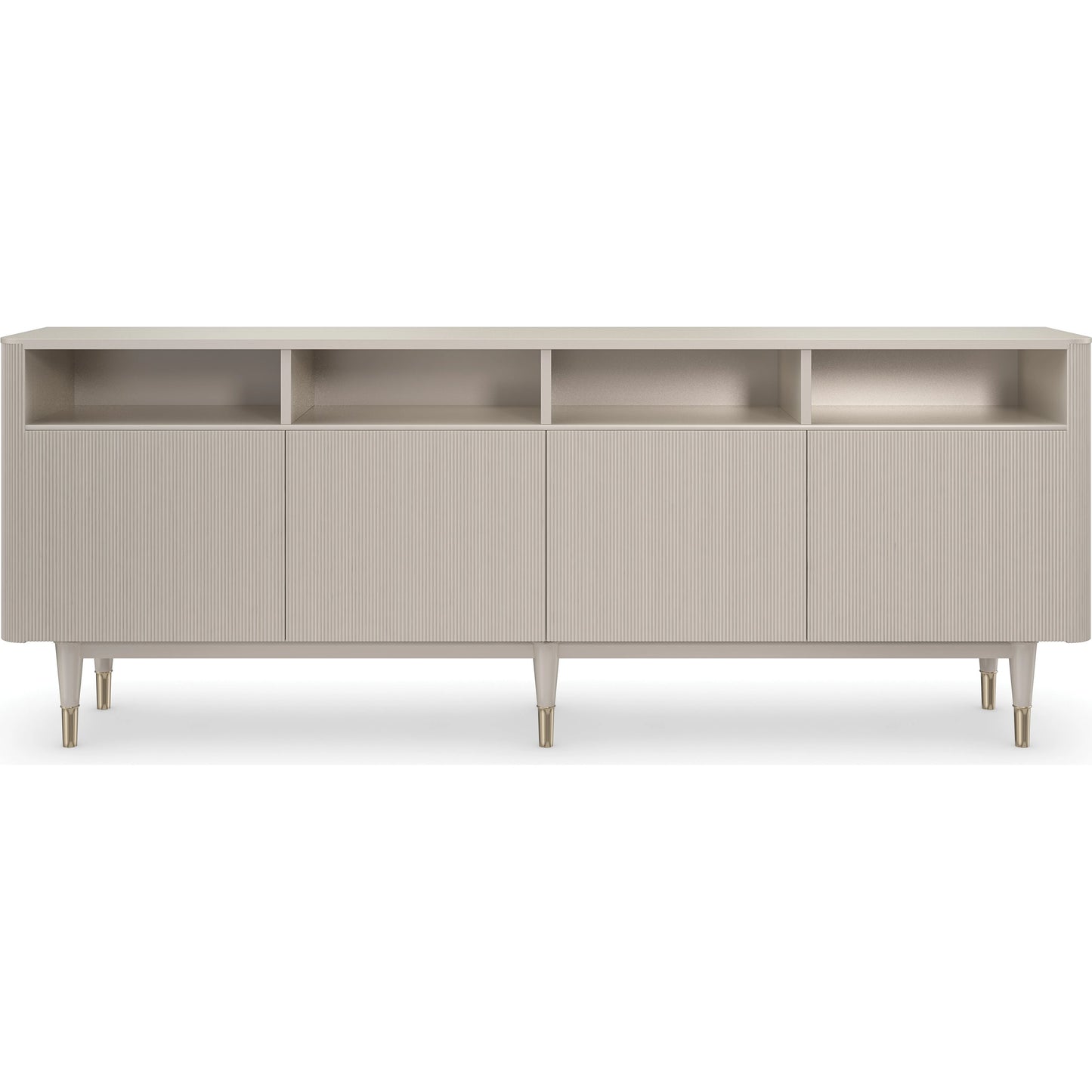 004 SI-1955680 | Additional Silo | Love Lines by Caracole in pearl, gold and matte pearl, whisper of gold. Made from birch, maple in a modern style.