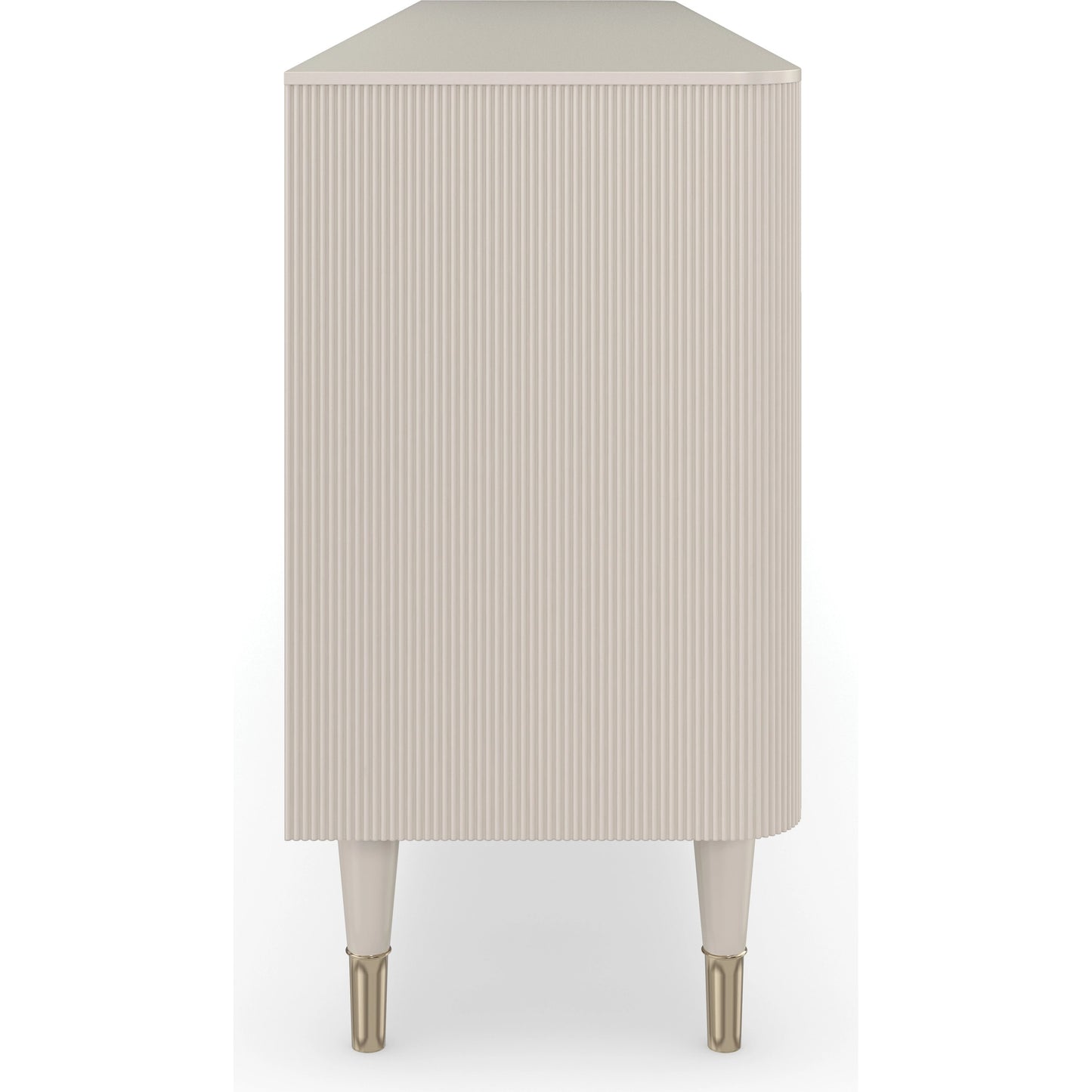 002 SI-1955680 | Additional Silo | Love Lines by Caracole in pearl, gold and matte pearl, whisper of gold. Made from birch, maple in a modern style.