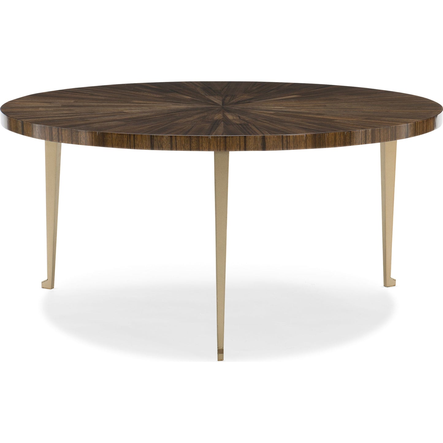 000 SR-770577 | Primary Silo | A Whole Bunch Cocktail Table by Caracole in golden shimmer and galway, golden shimmer. Made from birch, quarter paldao in a modern style.