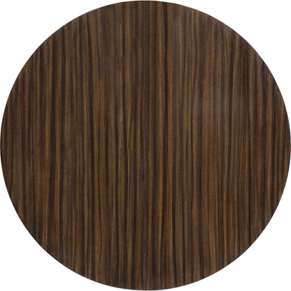 Long and Short of It by Caracole in black and saddle, black saddle, neutral metallic. Made from birch, quartered paldao in a transitional style.