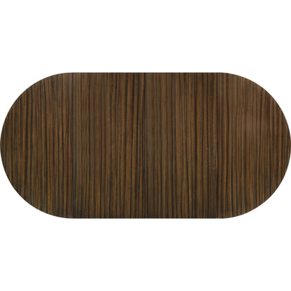 Long and Short of It by Caracole in black and saddle, black saddle, neutral metallic. Made from birch, quartered paldao in a transitional style.