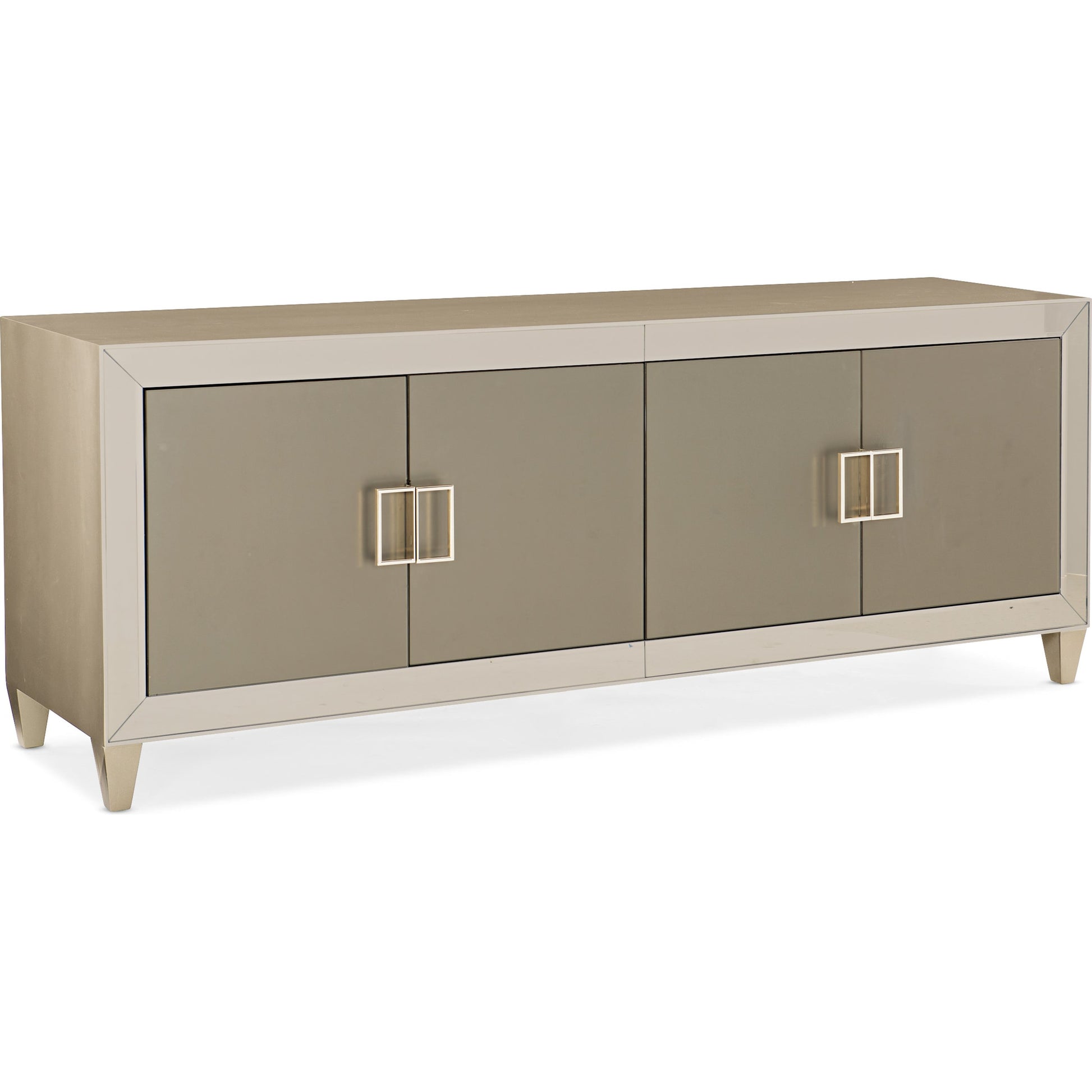 Media Mogul by Caracole in golden shimmer, bronze and golden shimmer. Made from birch, maple in a transitional style.