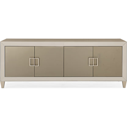 Media Mogul by Caracole in golden shimmer, bronze and golden shimmer. Made from birch, maple in a transitional style.