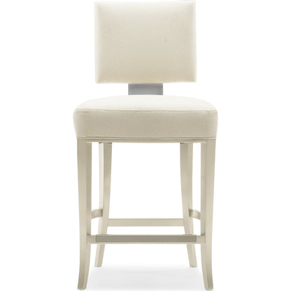 Reserved Seating Counter Stool by Caracole. Made from unique in a transitional style.