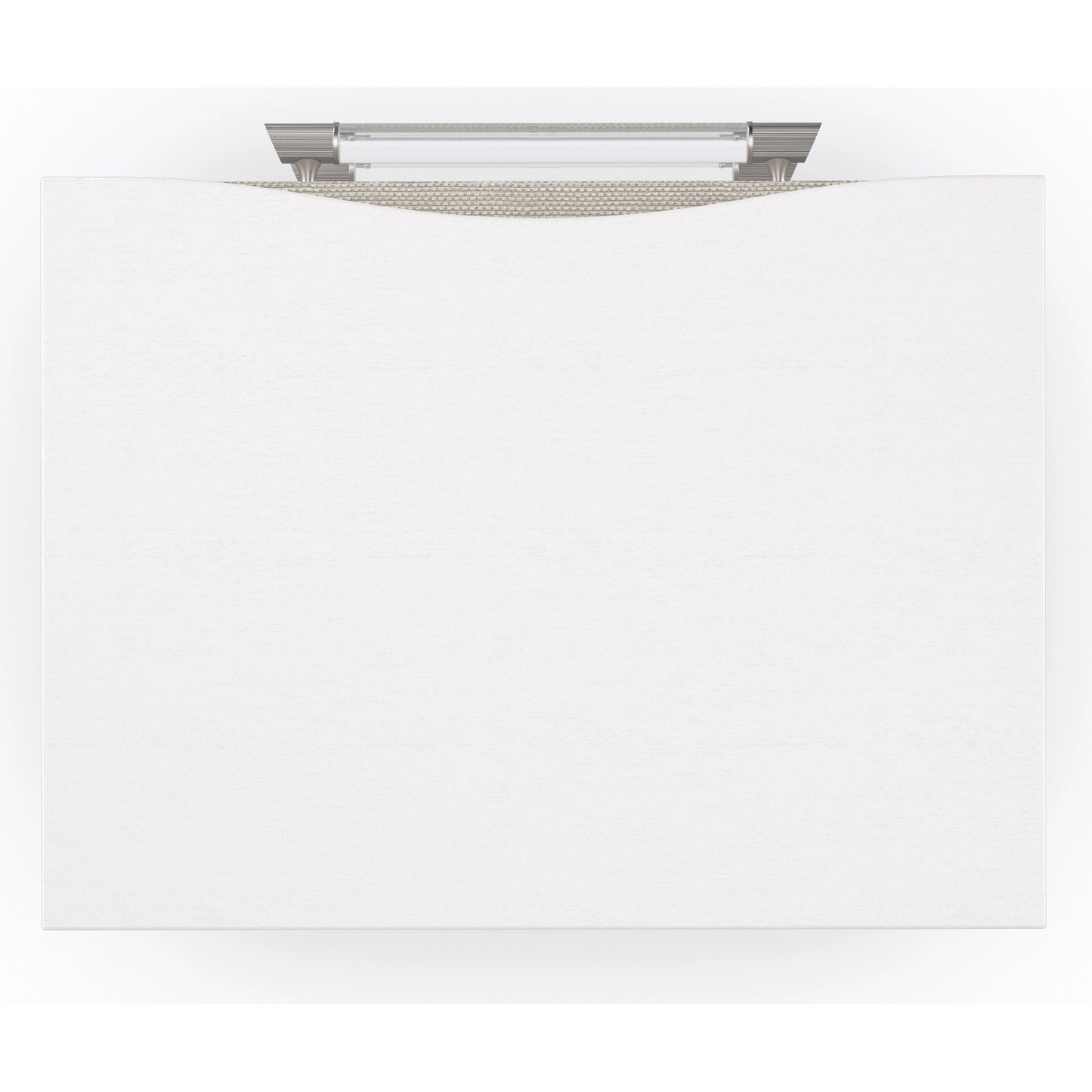 003 SI-1955700 | Additional Silo | Clarity by Caracole in silver, ash, white, acrylic, steel and sun-kissed silver, pearly white. Made from ash, raffia, ash in a modern style.