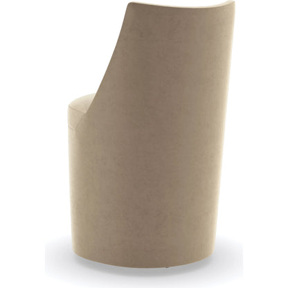 Barrel Roll by Caracole in taupe. Made from asian hardwood in a modern style.