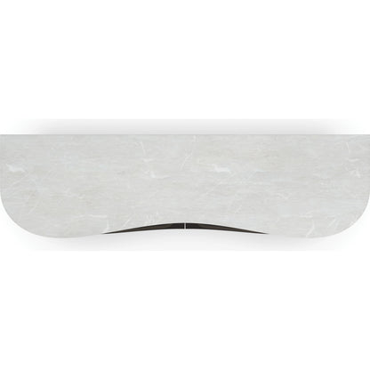 Roam by Caracole in bronze, white, marble and moonstone, seal skin. Made from birch, marble, koto in a modern style.