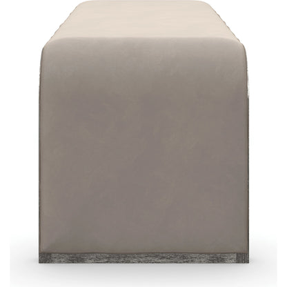 Traverse by Caracole in taupe, silver and silver driftwood. Made from ash, ash in a modern style.