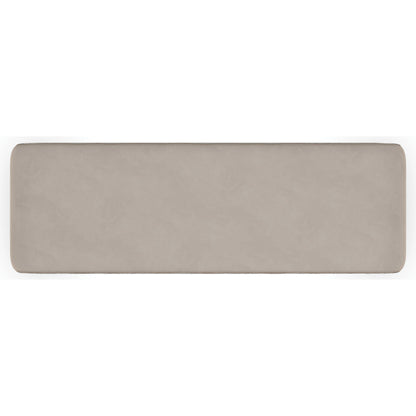 Traverse by Caracole in taupe, silver and silver driftwood. Made from ash, ash in a modern style.