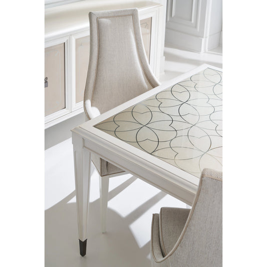 Lattice Gather by Caracole in mirrored, silver, bronze and stardust, deep bronze. Made from birch, maple in a modern style.